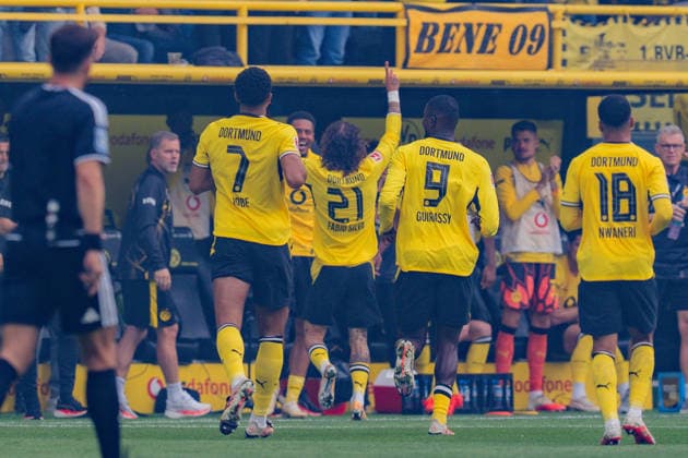 1. Bundesliga, 3. Spieltag, Borussia Dortmund vs. SC Paderborn 07 am 12.09.2026 Tor zum 1:0 durch Fabio Silva *** Bundesliga 1, Matchday 3, Borussia Dortmund vs. SC Paderborn 07 on September 12, 2026; Fabio Silva scored the 1-0 goal Copyright: xBahhoxKarax