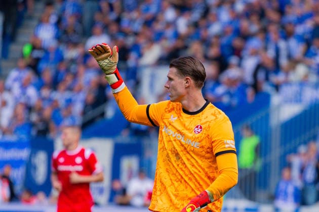 Deutschland: 2.Bundesliga, Saison 2026 2027, 12.09.2026, 5. Spieltag,1.FC Magdeburg vs 1. FC Kaiserslautern, Avnet Arena : Julian Krahl (1. FC Kaiserslautern, 1) Geste, Gestik, Emotion *** Germany 2. Bundesliga, 2026–2027 Season, September 12, 2026, Matchday 5, 1. FC Magdeburg vs. 1. FC Kaiserslautern, Avnet Arena, Julian Krahl (1. FC Kaiserslautern), 1 gesture, body language, emotion Copyright: xMichellexLukax