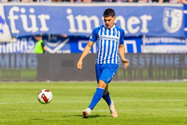 Deutschland: 2.Bundesliga, Saison 2026 2027, 12.09.2026, 5. Spieltag,1.FC Magdeburg vs 1. FC Kaiserslautern, Avnet Arena : Felipe Chavez (1.FC Magdeburg, 11) am Ball *** Germany 2. Bundesliga, 2026–2027 Season, September 12, 2026, Matchday 5, 1. FC Magdeburg vs. 1. FC Kaiserslautern, Avnet Arena Felipe Chavez, 1. FC Magdeburg, 11 on the ball Copyright: xMichellexLukax