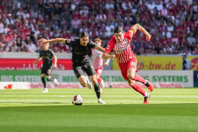 Football, Bundesliga 1, SC Freiburg v Borussia Mönchengladbach