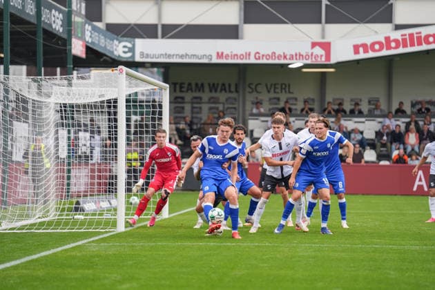 German Soccer, 3rd Division, Matchday 5, Sportclub Arena Verl, SC Verl vs. SV Meppen Richard Meier SV Meppen, 13 Copyright: xMichelxWittex