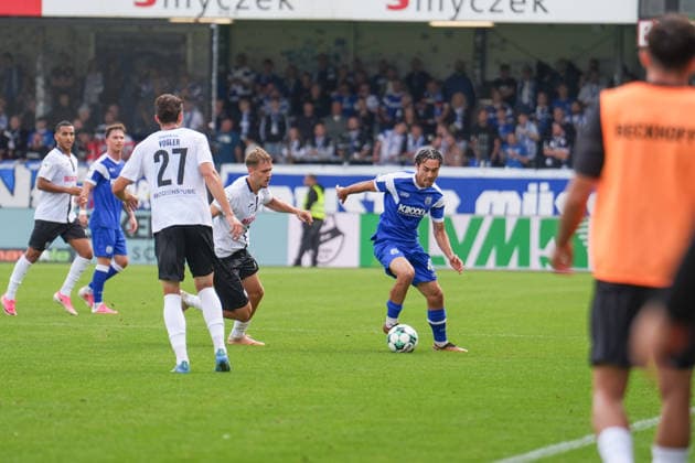 German Soccer, 3rd Division, Matchday 5, Sportclub Arena Verl, SC Verl vs. SV Meppen Niclas Nadj, SV Meppen, 40 Copyright: xMichelxWittex