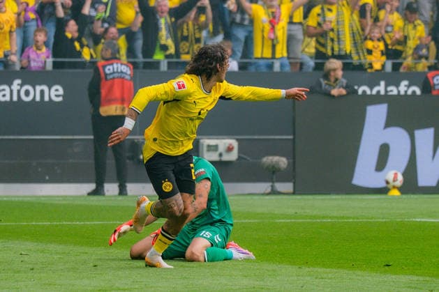 1. Bundesliga, 3. Spieltag, Borussia Dortmund vs. SC Paderborn 07 am 12.09.2026 Tor zum 1:0 durch Fabio Silva mit Serhou Guirassy *** Bundesliga 1, Matchday 3, Borussia Dortmund vs. SC Paderborn 07 on September 12, 2026. Goal to make it 1–0 by Fabio Silva, assisted by Serhou Guirassy Copyright: xBahhoxKarax