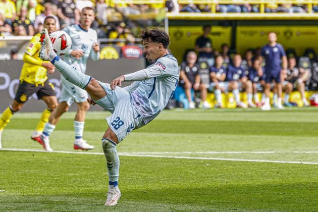 DORTMUND - Laurin Ulrich of SC Paderborn 07 during the Bundesliga match between Borussia Dortmund and SC Paderborn 07 at Signal Iduna Park on September 12, 2026 in Dortmund, Germany. MARCEL TER BALS ANP Bundesliga 2026 27 xVIxANPxSportx xMarcelxterxBalsxIVx 568293723 originalFilename: 568293723.jpg