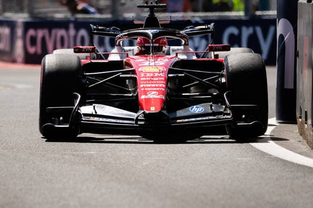 F1 - Grand prix of Spain - Third Practice Session - Madrid AJ Ferrari driver Charles Leclerc (16) during the third practice session at the Madring circuit on September 12, 2026 in Madrid, Spain ahead of the Spanish Formula One Grand Prix. Photo by Alexis Jumeau ABACAPRESS.COM Madrid  Copyright: xJumeauxAlexis ABACAx