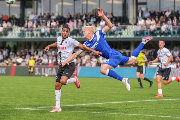 German Soccer, 3rd Division, Matchday 5, Sportclub Arena Verl, SC Verl vs. SV Meppen Jona Borsum SV Meppen, 4 Copyright: xMichelxWittex