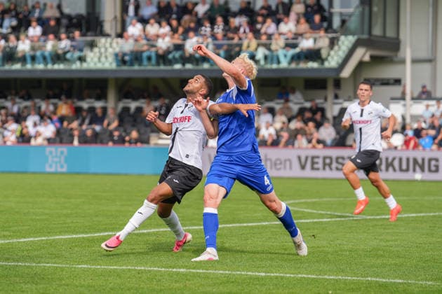 German Soccer, 3rd Division, Matchday 5, Sportclub Arena Verl, SC Verl vs. SV Meppen Jona Borsum SV Meppen, 4 Copyright: xMichelxWittex