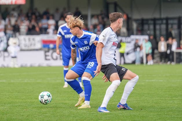 German Soccer, 3rd Division, Matchday 5, Sportclub Arena Verl, SC Verl vs. SV Meppen Florian Bähr SV Meppen, 39 Copyright: xMichelxWittex