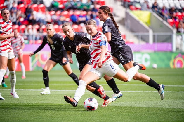 Football, Women, U20 World Cup, New Zealand v USA
