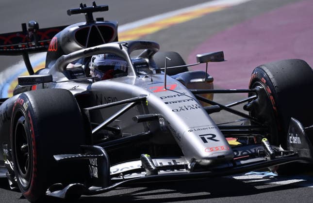 Ahead of the Formula 1 Spanish Grand Prix MADRID, SPAIN - SEPTEMBER 12: Nico Hulkenberg of Audi on track during the practice session ahead of the Formula 1 Spanish Grand Prix at the Madring circuit in Madrid, Spain, on September 12, 2026. Burak Akbulut Anadolu Madrid Spain. Editorial use only. Please get in touch for any other usage.  Copyright: x2026xAnadoluxBurakxAkbulutx