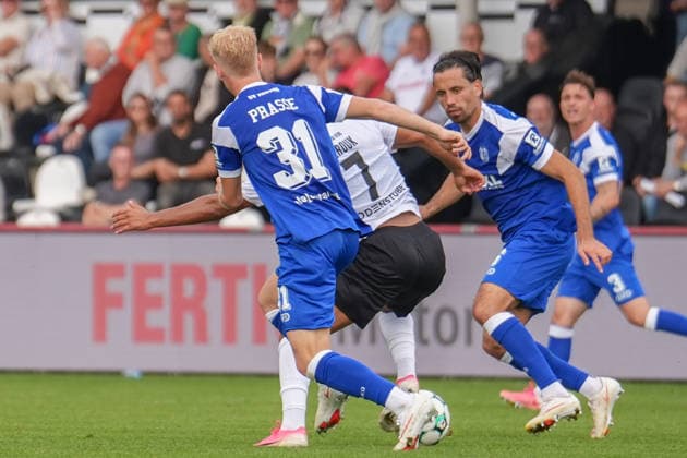German Soccer, 3rd Division, Matchday 5, Sportclub Arena Verl, SC Verl vs. SV Meppen Luca Prasse, SV Meppen, 31 Copyright: xMichelxWittex
