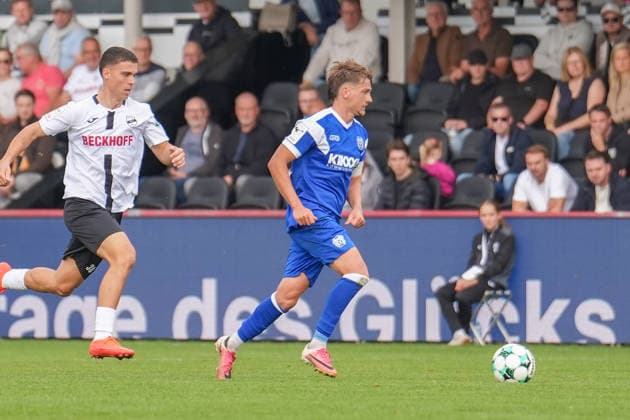 German Soccer, 3rd Division, Matchday 5, Sportclub Arena Verl, SC Verl vs. SV Meppen Thorben Deters SV Meppen, 14 Copyright: xMichelxWittex