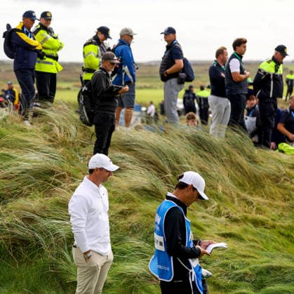 2026 Amgen Irish Open - Third Round, Trump International Golf Links, Doonbeg 12 9 2026 Rory McIlroy stands on the second green Rory McIlroy stands on the second green 12 9 2026  Copyright: xx BB2_6815