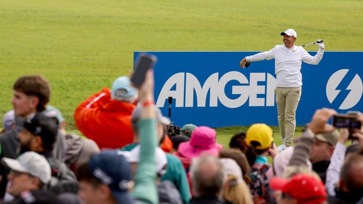 2026 Amgen Irish Open - Third Round, Trump International Golf Links, Doonbeg 12 9 2026 Rory McIlroy reacts after playing his tee shot on the third Rory McIlroy reacts after playing his tee shot on the third 12 9 2026  Copyright: xx BB2_6910