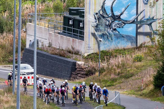 September 12, 2026, GER, Gravel Cycling, Season 26, Men’s and Women’s, Rennsteig Gravel German Gravel League Overall: 504 registered participants took on the 52 km, 78 km, 104 km, and 130 km courses. The start and finish were set against the backdrop of the Biathlon Arena on the Rennsteig, 98559 Oberhof, LOTTO Thuringia ARENA on the Rennsteig, Thuringia, Germany