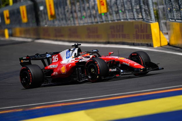 September 12, 2026, Madrid, Madrid, Spain: Charles Leclerc of Monaco driving the (16) Scuderia Ferrari HP SF-26 on track during free practice 3 ahead of the F1 Grand Prix of Spain at Madring on September 12, 2026, in Madrid, Spain. Madrid Spain - ZUMAa181 20260912_zaa_a181_156 Copyright: xOscarxJ.xBarrosox