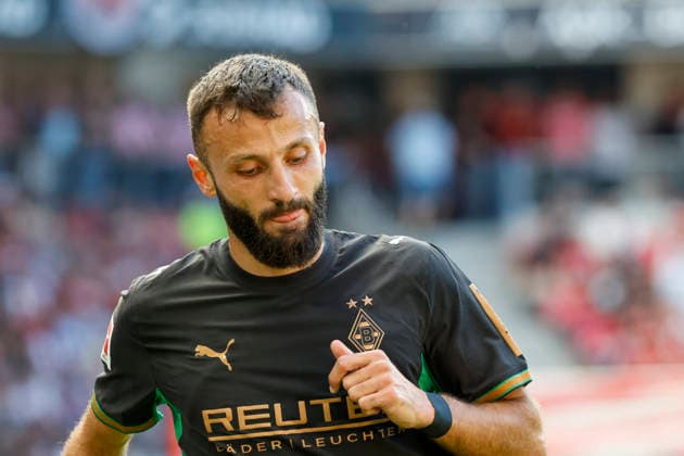 Franck Honorat (Borussia Mönchengladbach, 09), Mimik, Gesichtsausdruck, Emotion , Deutschland, Fussball, 1. Bundesliga, 3.Spieltag, 2026 2027, SC Freiburg vs. Borussia Mönchengladbach, 12.09.2026, Freiburg im Breisgau Europa-Park Stadion Deutschland *** Franck Honorat, Borussia Mönchengladbach, 09, facial expressions, emotion, Germany, soccer, Bundesliga 1, Matchday 3, 2026–2027, SC Freiburg vs. Borussia Mönchengladbach, September 12, 2026, Freiburg im Breisgau, Europa-Park Stadium, Germany Copyright: xGrantxHubbsx