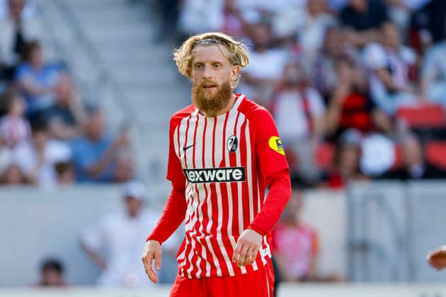 Niklas Beste (SC Freiburg, 19) , Deutschland, Fussball, 1. Bundesliga, 3.Spieltag, 2026 2027, SC Freiburg vs. Borussia Mönchengladbach, 12.09.2026, Freiburg im Breisgau Europa-Park Stadion Deutschland *** Niklas Beste, SC Freiburg, 19, Germany, soccer, Bundesliga 1, Matchday 3, 2026–2027, SC Freiburg vs. Borussia Mönchengladbach, September 12, 2026, Freiburg im Breisgau, Europa-Park Stadium, Germany Copyright: xGrantxHubbsx