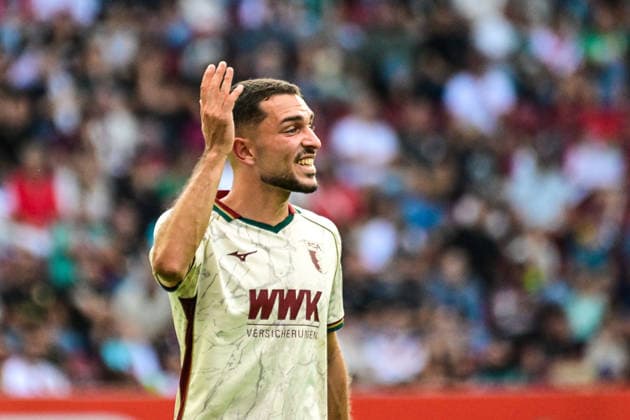 12.09.2026, GER, Fußball, Herren, 1. Bundesliga, FC Augsburg vs Bayer 04 Leverkusen Arijon Ibrahimovic (FC Augsburg, 21) Augsburg WWK-Arena Bayern Deutschland *** September 12, 2026, GER, Soccer, Men s, 1. Bundesliga, FC Augsburg vs. Bayer 04 Leverkusen, Arijon Ibrahimovic (FC Augsburg), 21:00, Augsburg WWK Arena, Bavaria, Germany Copyright: xNordphotox xHafnerx