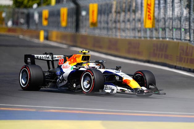 September 12, 2026, Madrid, Madrid, Spain: Yuki Tsunoda of Japan driving the (22) Visa Cash App Racing Bulls F1 Team VCARBMax on track during free practice 3 ahead of the F1 Grand Prix of Spain at Madring on September 12, 2026, in Madrid, Spain. Madrid Spain - ZUMAa181 20260912_zaa_a181_180 Copyright: xOscarxJ.xBarrosox