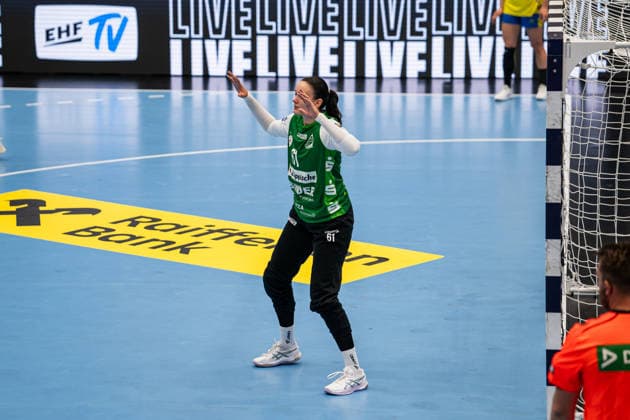 HSG Blomberg Lippe GER vs. Storhamar Handball Elite NOR, Handball, EHF Champions League Women, Group Stage, September 12, 2026, 2026–2027 Season, Lemgo: Nicole Roth, HSG Blomberg Lippe, No. 61, goalkeeper, Lemgo Phoenix Contact Arena, Germany