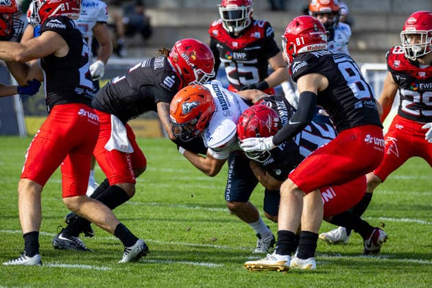 American football, GFL, Potsdam Royals v Ravensburg Razorbacks