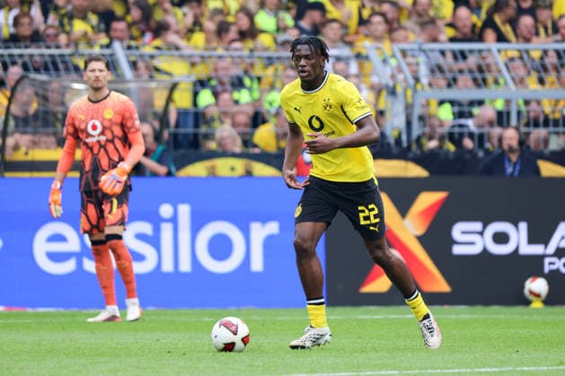 Dortmund, Deutschland: 12.09.2026 - 1. Bundesliga 2026 27 - 3. Spieltag - Borussia Dortmund vs. SC Paderborn Im Bild: Joane Gadou (BVB) (DFL DFB REGULATIONS PROHIBIT ANY USE OF PHOTOGRAPHS as IMAGE SEQUENCES and or QUASI-VIDEO) *** *** Dortmund, Germany September 12, 2026 1 Bundesliga 2026-27 Matchday 3 Borussia Dortmund vs. SC Paderborn Pictured: Joane Gadou BVB DFL DFB REGULATIONS PROHIBIT ANY USE OF PHOTOGRAPHS AS IMAGE SEQUENCES AND OR QUASI-VIDEOEO *** Copyright: HMBxMedia MadeleinexFantini