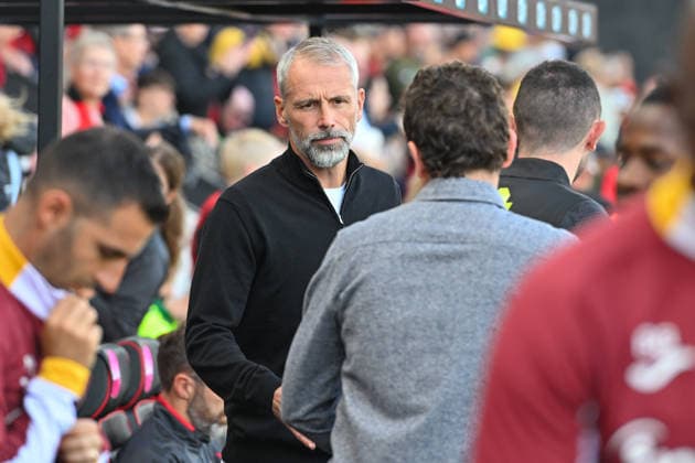 AFC Bournemouth v Brentford, Premier League Bournemouth Manager Marco Rose during the AFC Bournemouth v Brentford Premier League match at Vitality Stadium, Bournemouth, England on 12 September 2026 Credit: Andy Thomas Every Second Media Editorial use only. All images are copyright Every Second Media Limited. No images may be reproduced without prior permission. All rights reserved. Premier League and Football League images are subject to licensing agreements with Football DataCo Limited. see https: www.football-dataco.com Copyright: xIMAGO EveryxSecondxMediax ESM-2160-0031 AndyxThomasx xEveryxSecondxMediax