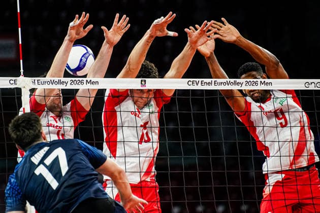 Volleyball, Men's European Championship, Poland v Israel