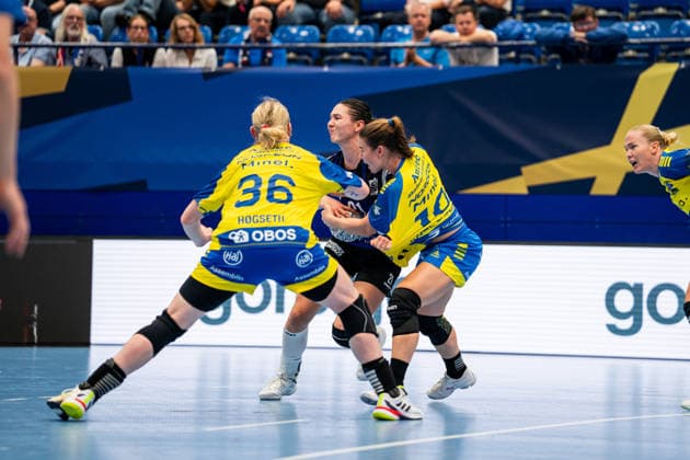 HSG Blomberg Lippe GER vs. Storhamar Handball Elite NOR, Handball, EHF Champions League Women, Group Stage, September 12, 2026, 2026–2027 Season, Lemgo: Nuria Bucher, HSG Blomberg Lippe, No. 21 on offense, Lemgo Phoenix Contact Arena, Germany