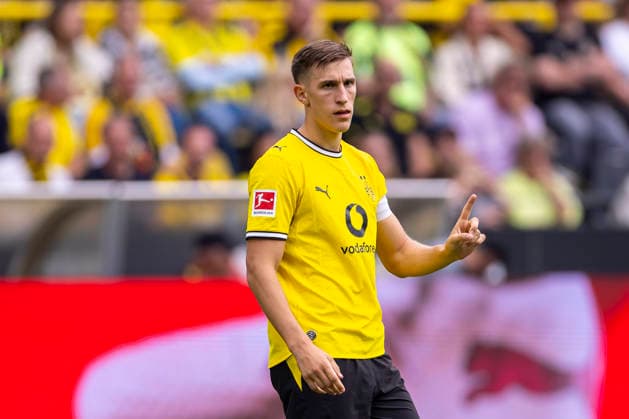12.09.2026, Fussball, 3. Spieltag der 1. Fussball Bundesliga, Borussia Dortmund - SC Paderborn. Nico Schlotterbeck (Borussia Dortmund). Dortmund Signal Iduna Park NRW Deutschland xRHR-FOTO DEx *** September 12, 2026, Soccer, Matchday 3 of the 1. Bundesliga, Borussia Dortmund vs. SC Paderborn, Nico Schlotterbeck, Borussia Dortmund, Dortmund, Signal Iduna Park, North Rhine-Westphalia, Germany, xRHR, PHOTO DEx Copyright: DennisxEwert RHR-FOTOx RHR-FOTO DE