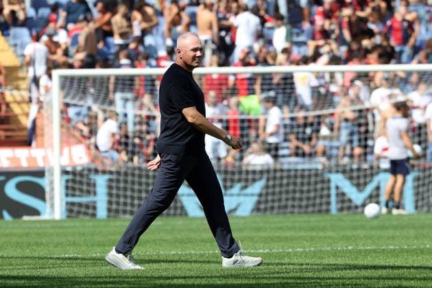 Foto IPP ACGE Genova 12 09 2026 Campionato Serie A 2026-2027 Genoa-Frosinone nella foto: Massimiliano Alvini Italy Photo Press World Copyright Genova italy Italia ITALY  Copyright: xR4924_italyphotopressx
