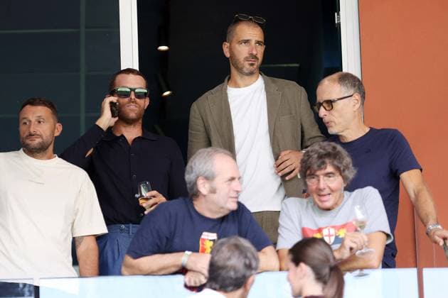 Foto IPP ACGE Genova 12 09 2026 Campionato Serie A 2026-2027 Genoa-Frosinone nella foto: Leonardo Bonucci Italy Photo Press World Copyright Genova italy Italia ITALY  Copyright: xR4924_italyphotopressx