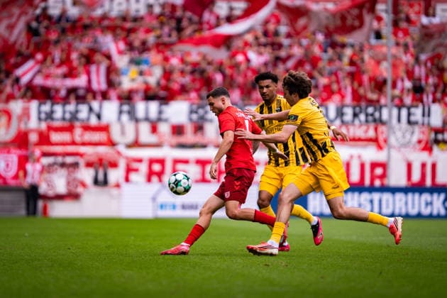 Football, 3rd Division, Alemannia Aachen v Jahn Regensburg