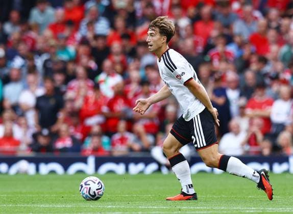 David Affengruber of Fulham Liverpool v Fulham, Premier League, Football, Football, Anfield, Liverpool, UK - 12 Sep 2026Liverpool Anfield United Kingdom EDITORIAL USE ONLY No use with unauthorised audio, video, data, fixture lists, club league logos or live services. Online in-match use limited to 120 images, no video emulation. No use in betting, games or single club league player publications.  Copyright: xMattxWest Shutterstockx 17144551bf