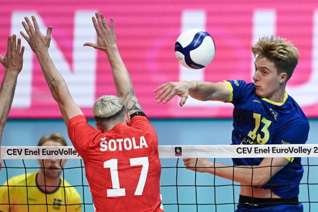 Volleyball, Men’s, European Championships, Sweden v Czech Republic