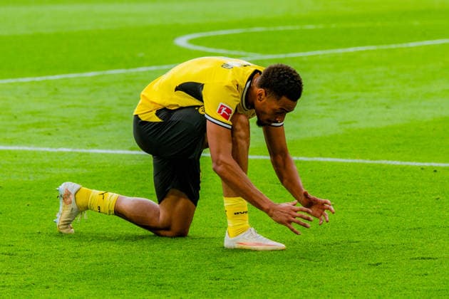 1. Bundesliga, 3. Spieltag, Borussia Dortmund vs. SC Paderborn 07 am 12.09.2026 Tor zum 2:0 durch Felix Nmecha *** Bundesliga 1, Matchday 3, Borussia Dortmund vs. SC Paderborn 07 on September 12, 2026; Felix Nmecha scores the goal to make it 2–0 Copyright: xBahhoxKarax