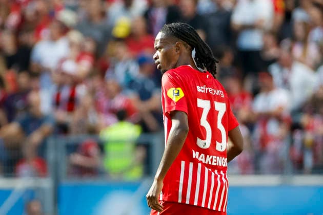 Jordy Makengo (SC Freiburg, 33) , Deutschland, Fussball, 1. Bundesliga, 3.Spieltag, 2026 2027, SC Freiburg vs. Borussia Mönchengladbach, 12.09.2026, Freiburg im Breisgau Europa-Park Stadion Deutschland *** Jordy Makengo, SC Freiburg, 33, Germany, Soccer, Bundesliga 1, Matchday 3, 2026–2027, SC Freiburg vs. Borussia Mönchengladbach, September 12, 2026, Freiburg im Breisgau, Europa-Park Stadium, Germany Copyright: xGrantxHubbsx