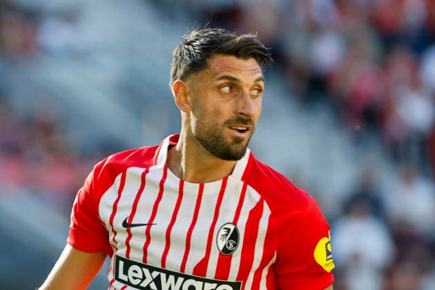 Vincenzo Grifo (SC Freiburg, 32) , Deutschland, Fussball, 1. Bundesliga, 3.Spieltag, 2026 2027, SC Freiburg vs. Borussia Mönchengladbach, 12.09.2026, Freiburg im Breisgau Europa-Park Stadion Deutschland *** Vincenzo Grifo, SC Freiburg, 32, Germany, soccer, Bundesliga 1, Matchday 3, 2026–2027, SC Freiburg vs. Borussia Mönchengladbach, September 12, 2026, Freiburg im Breisgau, Europa-Park Stadium, Germany Copyright: xGrantxHubbsx