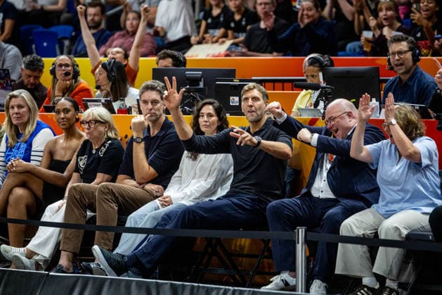 Basketball Berlin, September 12, 2026 FIBA Women’s Basketball World Cup Germany 2026 Semifinal France (FRA) Germany (GER) Pau Gasol, Sue Bird, Dirk Nowitzki, Ingo Weiss
