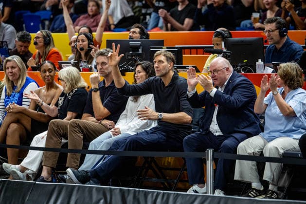 Basketball Berlin, September 12, 2026 FIBA Women’s Basketball World Cup Germany 2026 Semifinal France (FRA) Germany (GER) Pau Gasol, Sue Bird, Dirk Nowitzki, Ingo Weiss