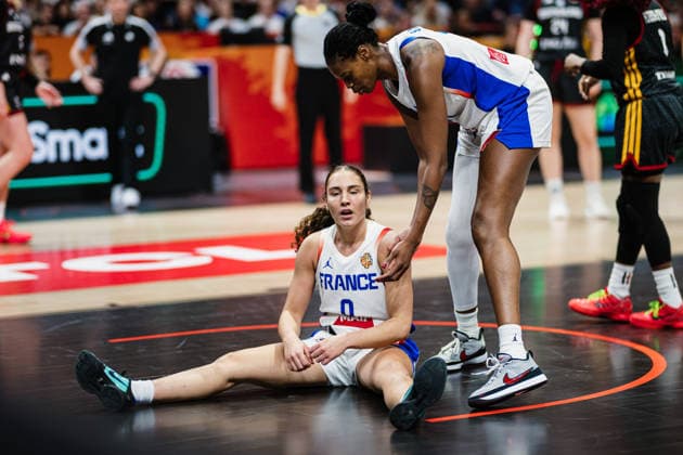 FIBA Women’s Basketball World Cup 2026: France vs. Germany, September 12, 2026; Carla Leite (France), 0 on the floor; Basketball; FIBA Women’s Basketball World Cup 2026; Final Phase, Semifinal: France vs. Germany on September 12, 2026, at the Uber Arena, Berlin Copyright: xBEAUTIFULxSPORTS Tonhäuserx