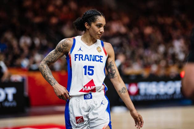 FIBA Women’s Basketball World Cup 2026: France vs. Germany, September 12, 2026; Gabby Williams (France), 15; Basketball; FIBA Women’s Basketball World Cup 2026, Final Round, Semifinal: France vs. Germany on September 12, 2026, at the Uber Arena, Berlin Copyright: xBEAUTIFULxSPORTS Tonhäuserx