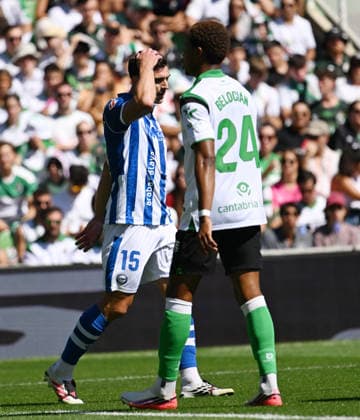 ESP LaLiga EA Sports: Racing Santander vs. Deportivo Alavés. Lucas Boye of Alavés during the LaLiga EA Sports match between Racing Santander and Deportivo Alavés, played at Campos de Sport de El Sardinero Stadium in Cantabria on September 12, 2026, in Spain. Spanish Soccer Copyright: xAgenciaxLOFx