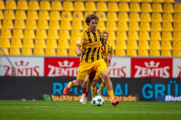 Louis Köster Alemannia Aachen, 08 TSV Alemannia Aachen vs. SSV Jahn Regensburg, Soccer, 3rd Division, Matchday 5, 2026–2027 Season, September 12, 2026 DFB regulations prohibit any use of photographs as image sequences and or quasi-video TSV Alemannia Aachen vs. SSV Jahn Regensburg, soccer, 3rd Division, Matchday 5, 2026–2027 Season, September 12, 2026, Aachen Copyright: xEibner-Pressefoto J.xDerondeaux EP_JDU