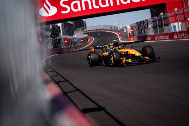 September 12, 2026, Madrid, Madrid, Spain: Lando Norris (GBR) (McLaren Mastercard F1 Team) during qualifying of the Formula 1 Tag Heuer Spanish Grand Prix 2026 at the Madring. F1 2026: (Qualifying) Spanish Grand Prix In Madrid, Spain 12 Sep 2026  - ZUMAs197 20260912_aaa_s197_178 Copyright: xLucaxMartinix