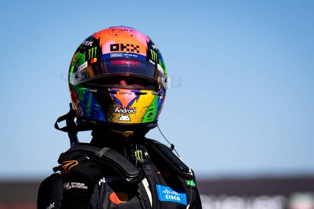 September 12, 2026, Madrid, Madrid, Spain: Lando Norris (GBR) (McLaren Mastercard F1 Team) in parc fermo after qualifying of the Formula 1 Tag Heuer Spanish Grand Prix 2026 at the Madring. F1 2026: (Qualifying) Spanish Grand Prix In Madrid, Spain 12 Sep 2026  - ZUMAs197 20260912_aaa_s197_179 Copyright: xLucaxMartinix