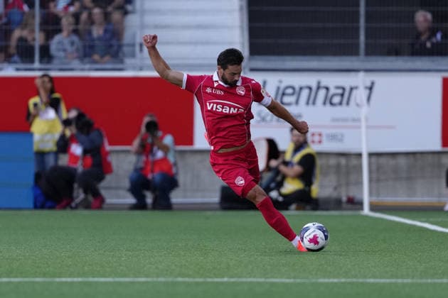 Thun, Switzerland - September 12: Marco Bürki - Marco Burki (23 THU) during the Brack Super League match between FC Thun and Grasshopper Club Zürich at VISANA STADION on September 12, 2026 in Thun, Switzerland. Copyright: xKjetilxWaberx xSPPx Sportspressphoto_SPR228718