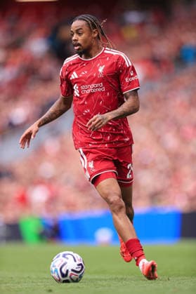 Football - Premier League - Liverpool v Fulham 12th September 2026 - Premier League - Liverpool v Fulham - Bradley Barcola of Liverpool - Photo: Simon Stacpoole Offside. Liverpool UK *** Fußball: Premier League – Liverpool gegen Fulham, 12. September 2026; Premier League – Liverpool gegen Fulham; Bradley Barcola von Liverpool; Foto: Simon Stacpoole; Abseits; Liverpool, Großbritannien  Copyright: xSimonxStacpoolexOffside