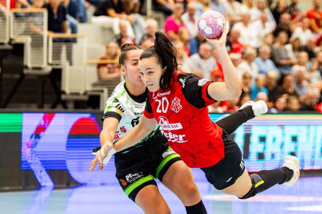 September 12, 2026, GER, Handball, Women, 2026–2027 Season, Alsco 1st Division, Matchday 3, Thüringer HC vs. Frisch Auf Göppingen, Jana Leonie Scheib, Thüringer HC, 20 99947 Bad Langensalza, Salza Hall, Mehrz Sports Hall, Thuringia, Germany